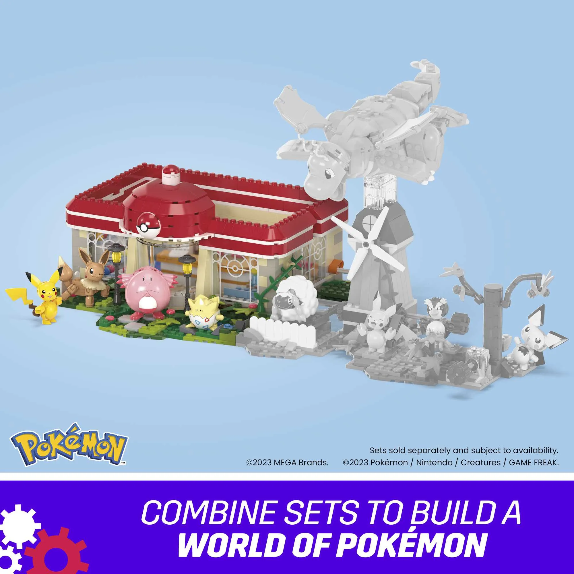 Mattel MEGA Pok&eacute;mon Forest Fun Pok&eacute; Center Construction Toy