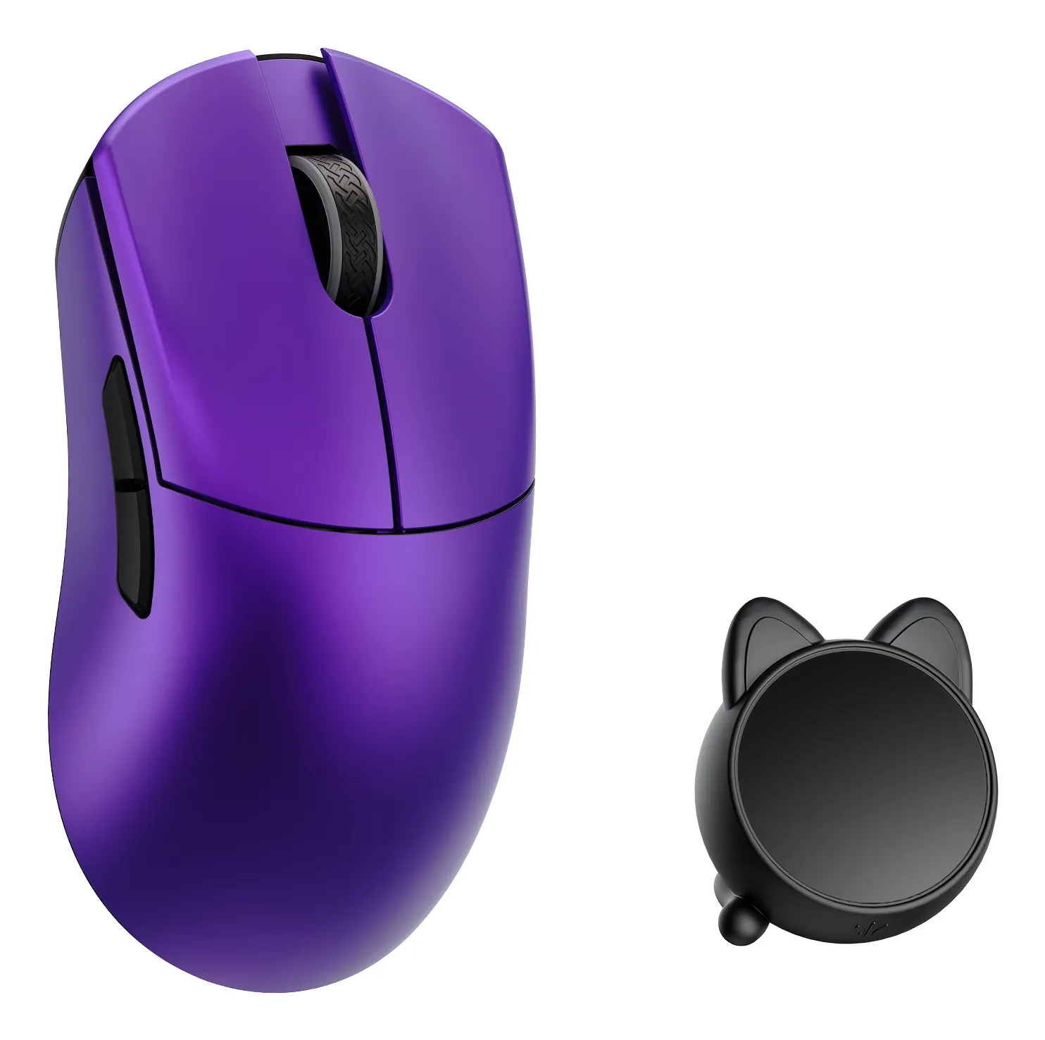 WLMouse Huan Omron Optical 8K tr&aring;dl&ouml;s gamingmus, lila