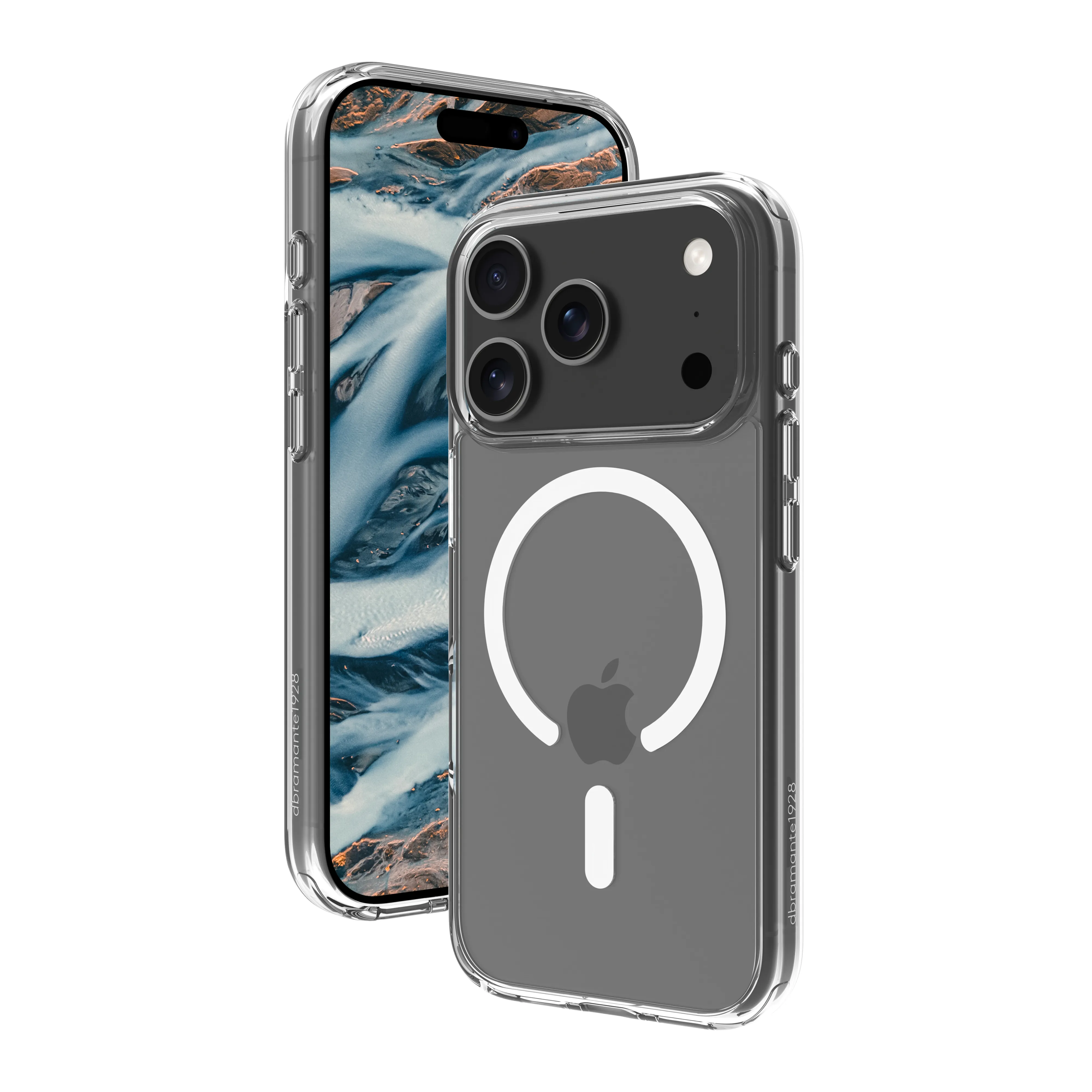 dbramante1928 Iceland Pro MagSafe Case for iPhone 17 Pro, Clear