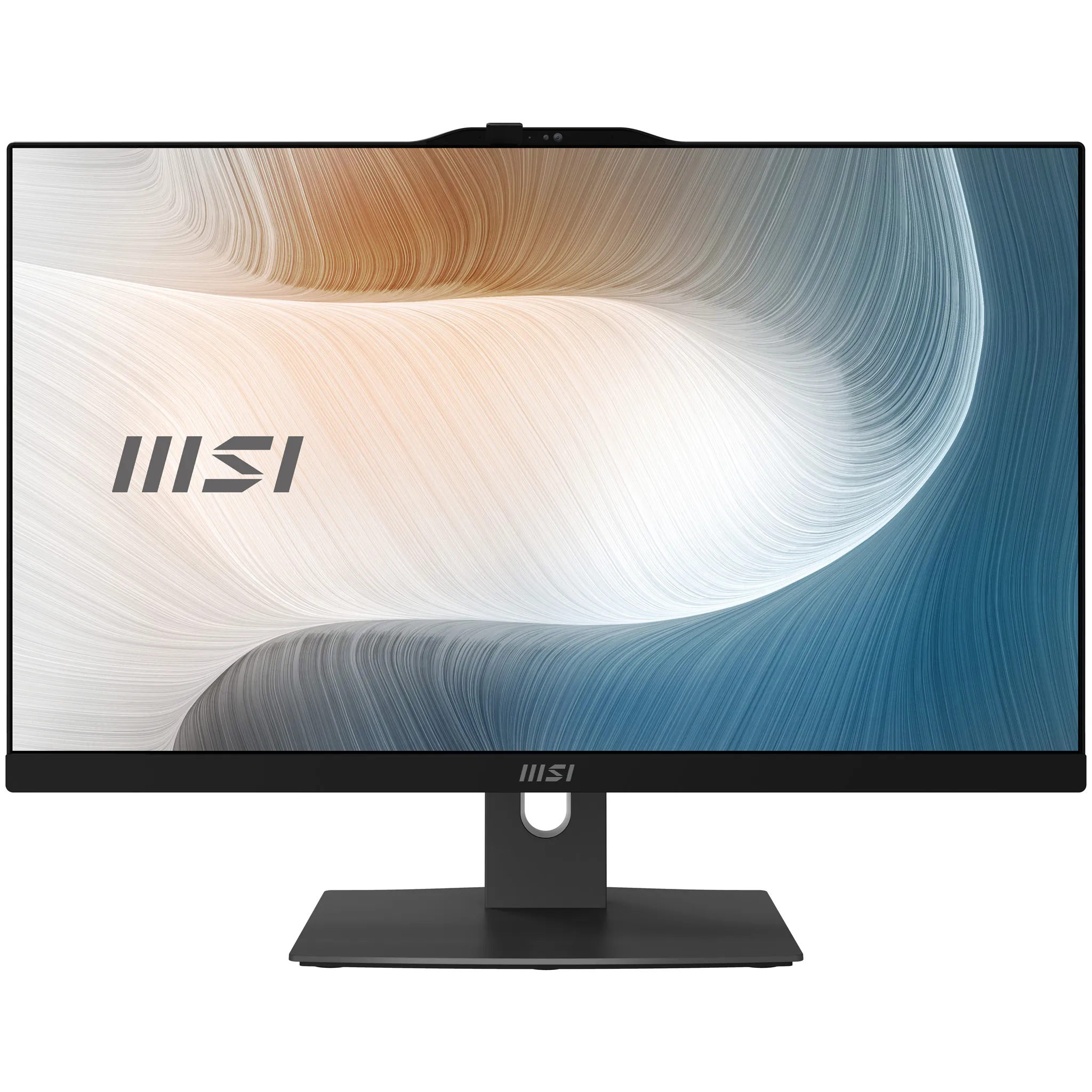 MSI Modern AM242P 1M-1225EU Core Ultra 3 100U, 8 Gt, 256 Gt SSD, Win 11 Pro All-in-one -p&ouml;yt&auml;kone, musta
