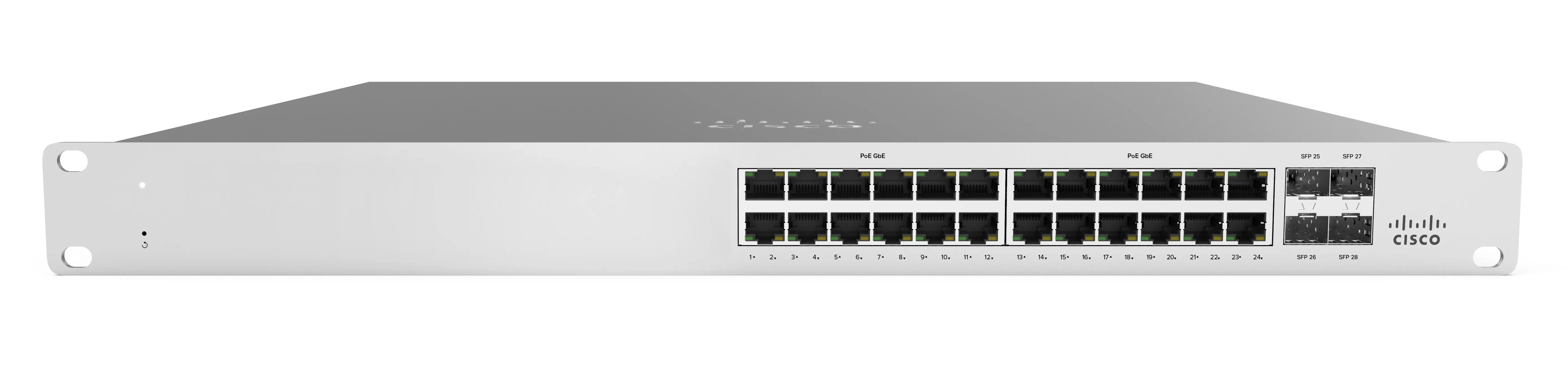 Meraki MS125-24P 10G L2 Cld-Mngd 24x Gig