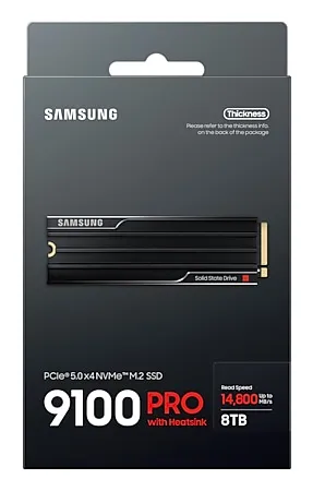 Samsung 9100 PRO 8 TB, PCI Express 5.0, M.2 - SSD