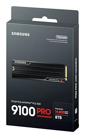 Samsung 9100 PRO 8 TB, PCI Express 5.0, M.2 - SSD