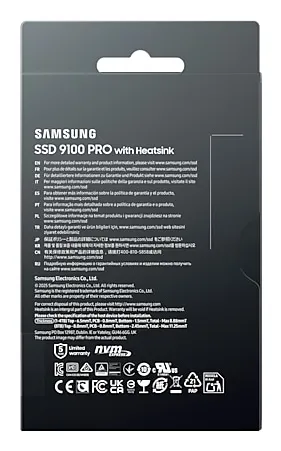 Samsung 9100 PRO 8 TB, PCI Express 5.0, M.2 - SSD
