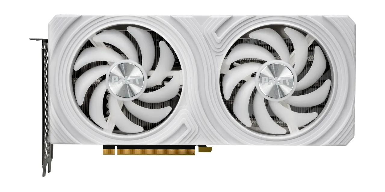 Palit Geforce RTX 4070 White OC - graphics card - GeForce RTX 4070 - 12 GB - white