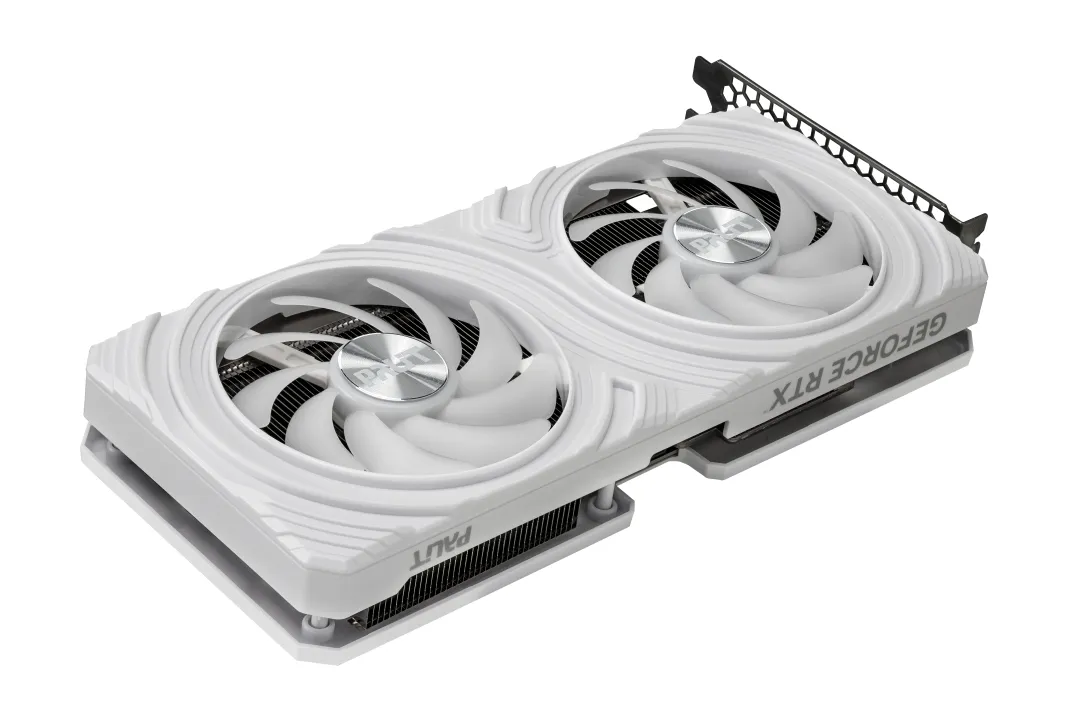 Palit Geforce RTX 4070 White OC - graphics card - GeForce RTX 4070 - 12 GB - white