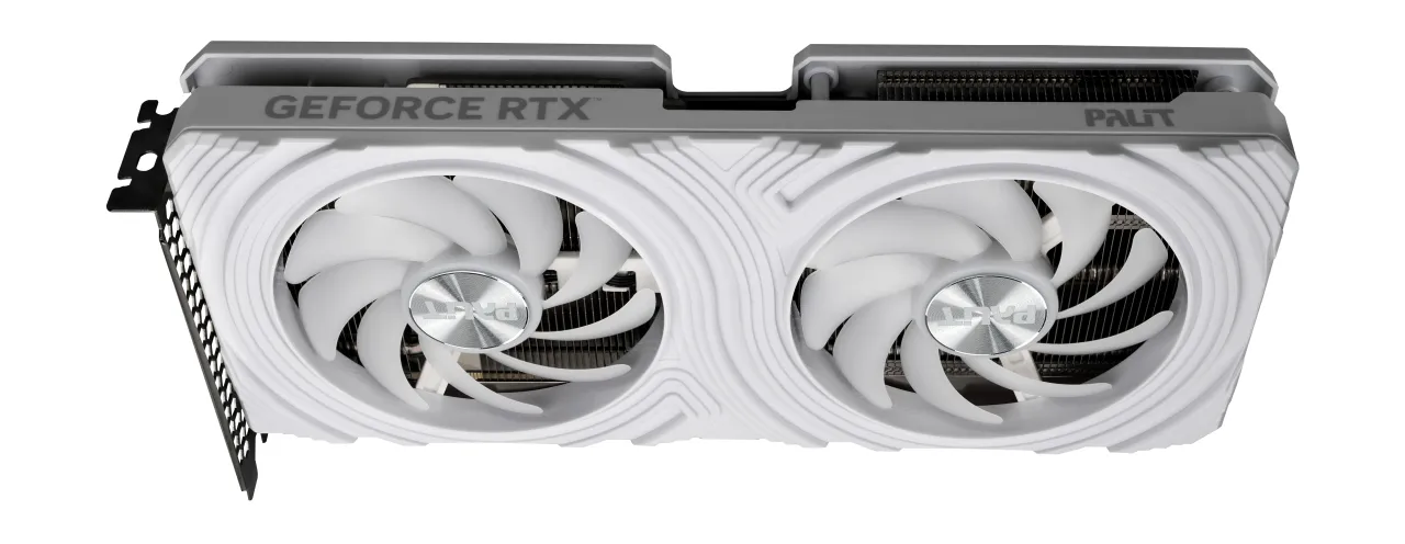 Palit Geforce RTX 4070 White OC - graphics card - GeForce RTX 4070 - 12 GB - white