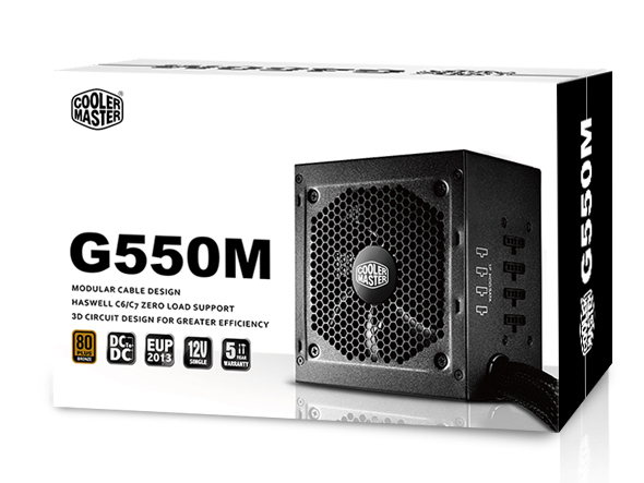 CM GM SERIES 550W PSU