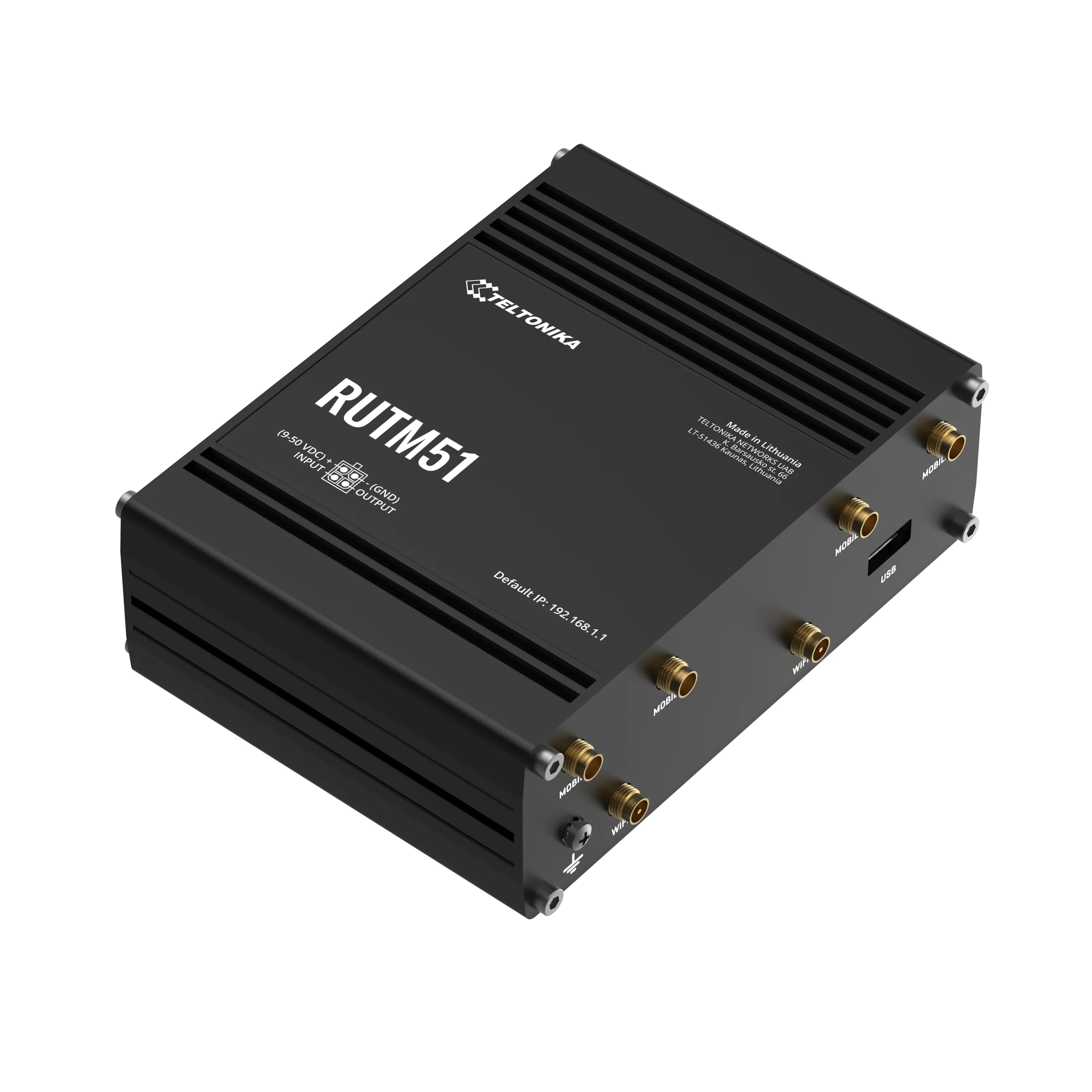 Teltornika RUTM51 Industrial  5G/4G CAT12/ WiFi LTE - router