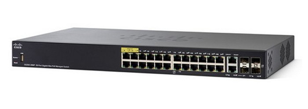 Cisco SG350-28P 28-port Gigabit POE Mana - (ei palautusoikeutta)