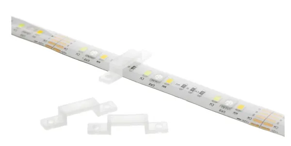 Deltaco Smart RGB-valonauha, 2700 - 6500K, 4m, Wi-Fi, 2,4GHz, 300 lm/m, valkoinen