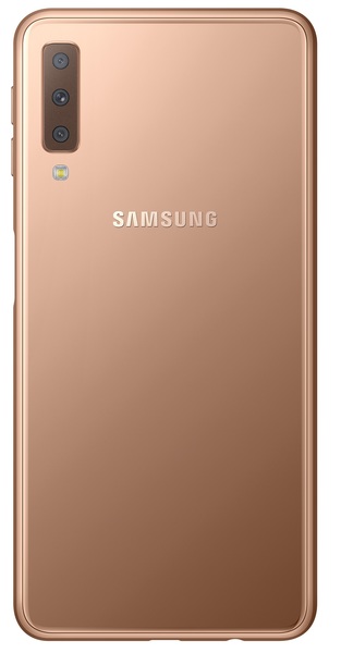Samsung Galaxy A7 64 Gb - mobiltelefon, guld