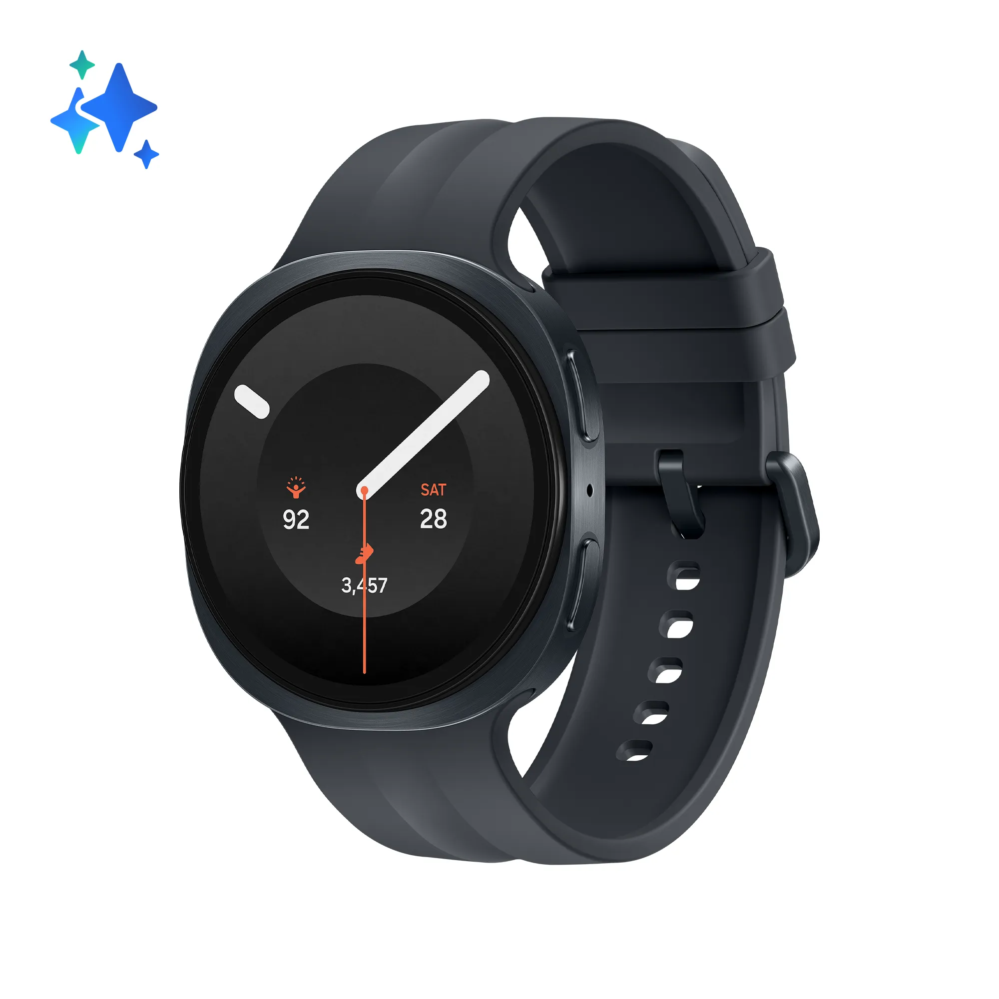 Samsung Galaxy Watch9 44mm smartklocka, grafit