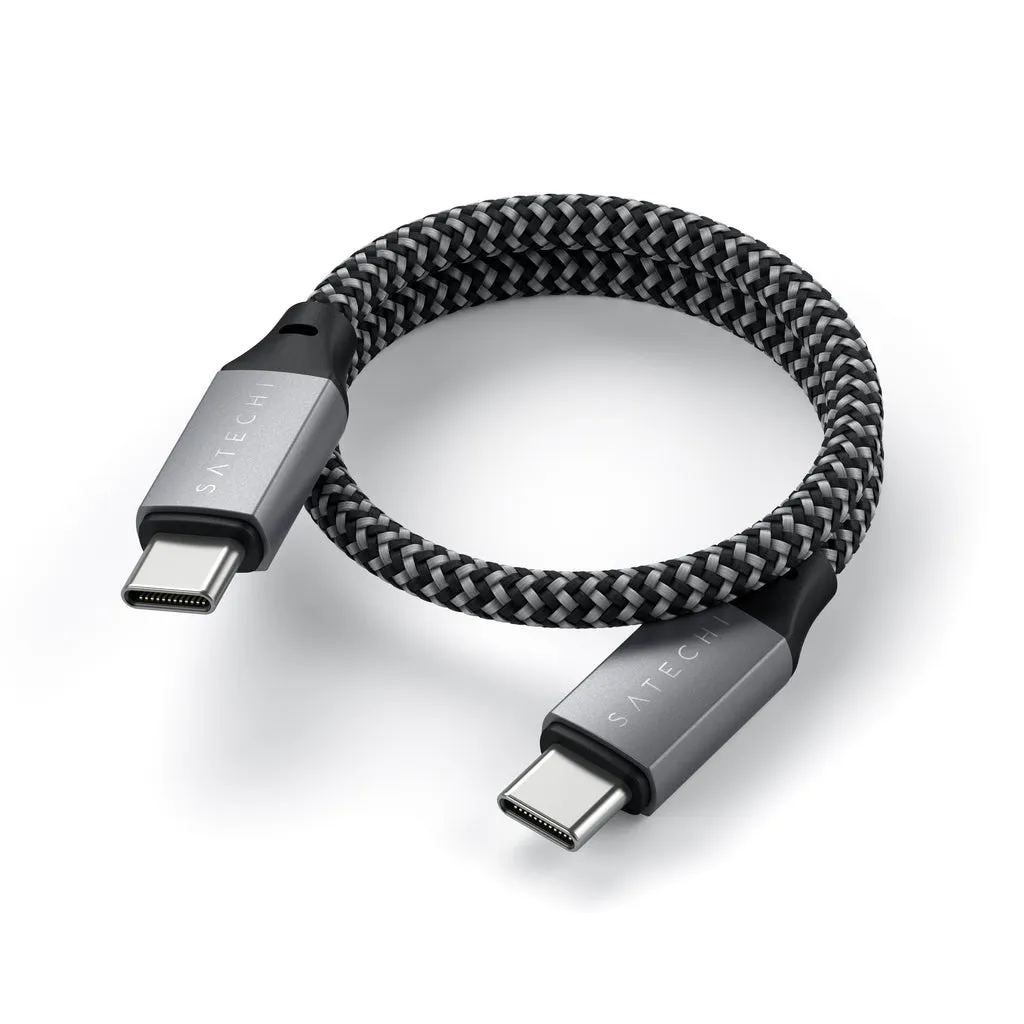 Satechi USB-C till USB-C-kabel 25 cm