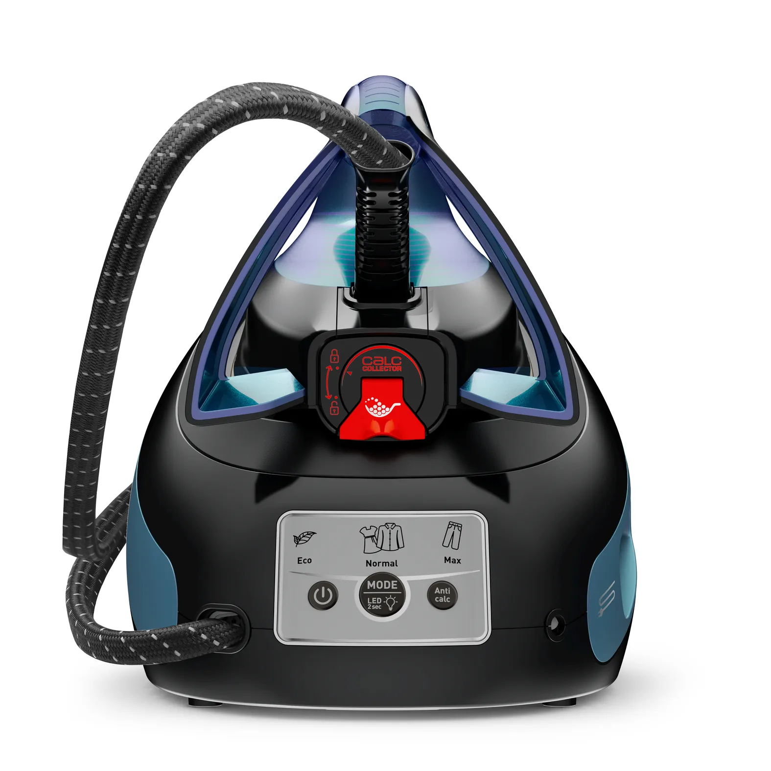 Tefal Express Vision SV8151E0 Steam Generator Iron, 2800W, 7 bar, 1.8L, Blue/Black