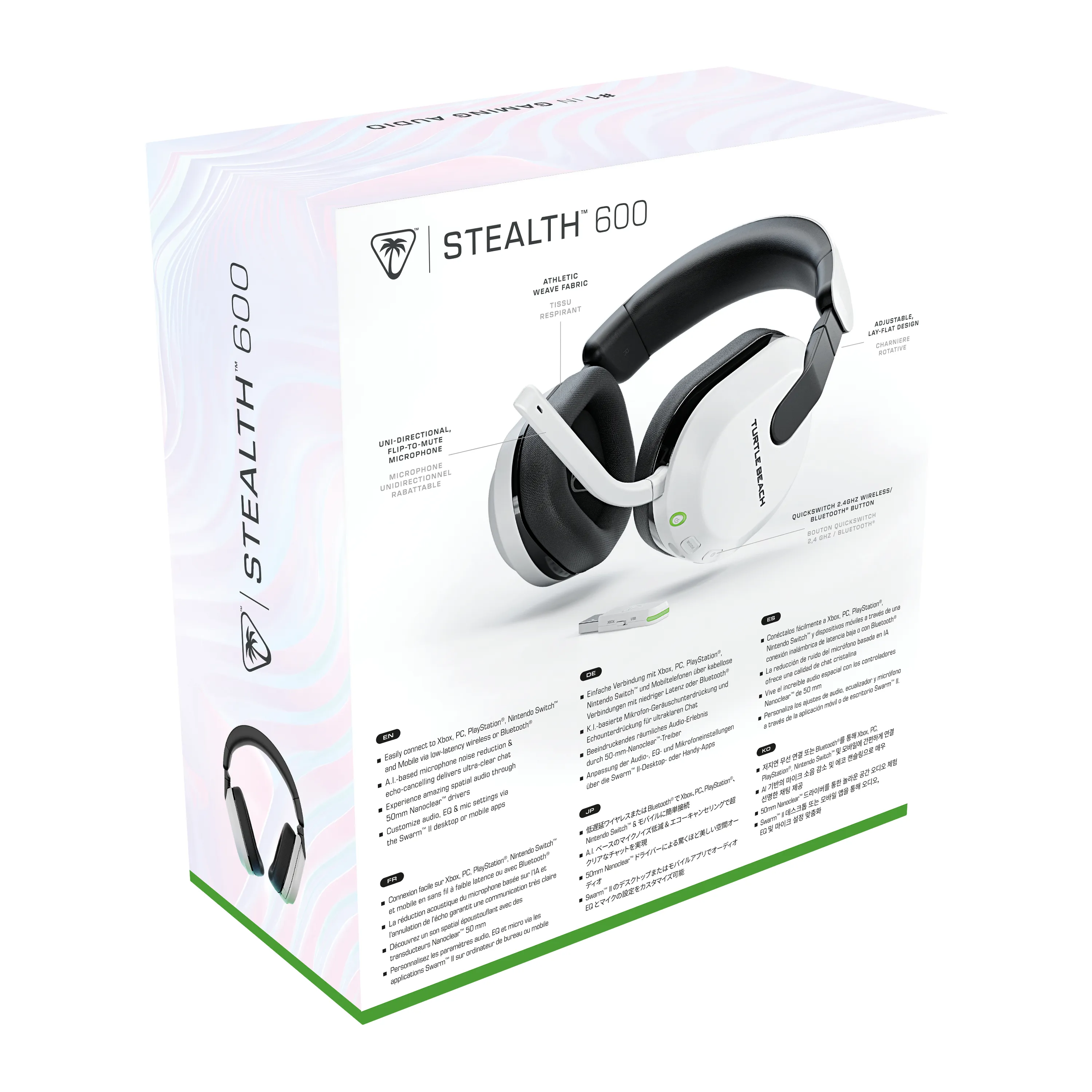 Turtle Beach Stealth 600 Gen 3 for Xbox Wireless Gaming Headset, White