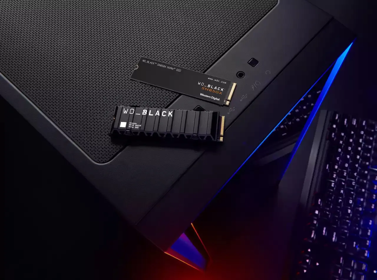 SanDisk Black SN850X NVMe 1 TB, PCIe 4.0, M.2 - SSD