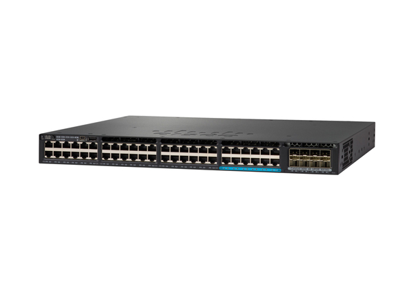 Cisco Catalyst 3650-48TS-L - Kytkin - Hallinnoitu - 48 x 10/100/1000 + 4 x SFP - ty&ouml;p&ouml;yt&auml;, r&auml;kkiin asennettava