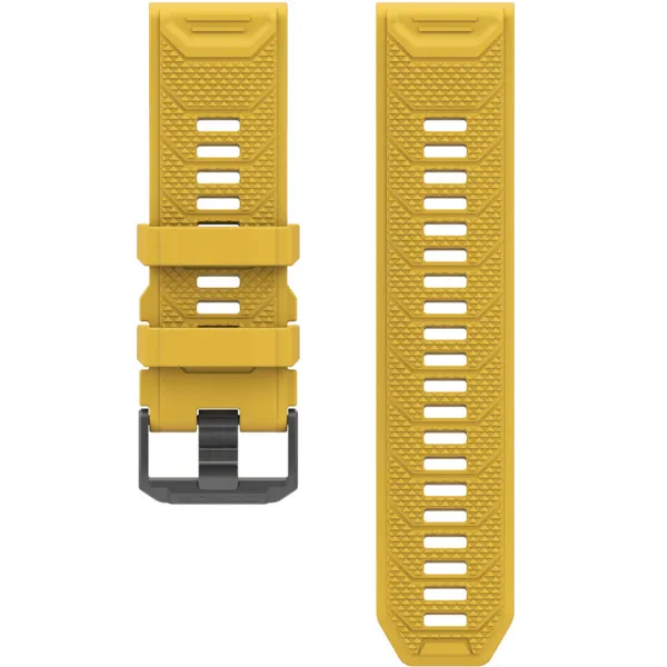 Coros Vertix 2S/2 Silicone Band -silikoniranneke, Keltainen