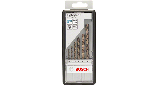 Bosch Robust Line HSS-Co, DIN 338 Borebits&aelig;t