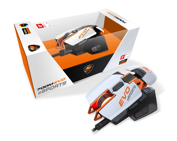 Cougar 700M EVO RGB - gaming mus, Vit