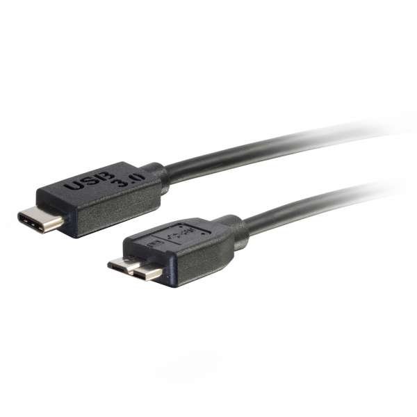 Cables To Go USB-C &ndash; Micro-USB B 3.1 Gen 1 - cable, 1 m, Black