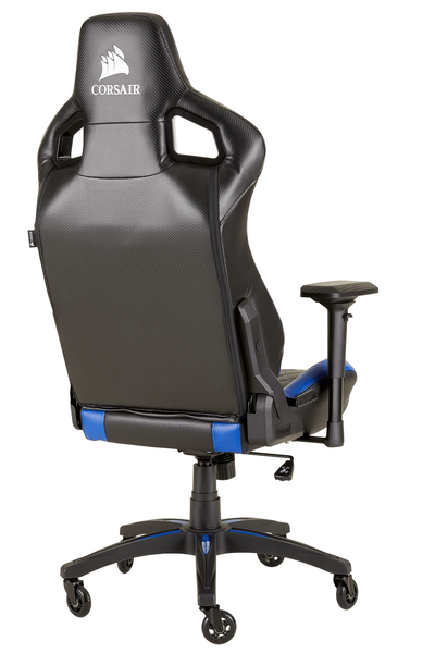Corsair T1 2018 - spelstol, svart/bl&aring;