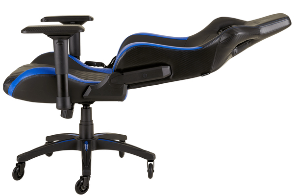 Corsair T1 2018 - spelstol, svart/bl&aring;