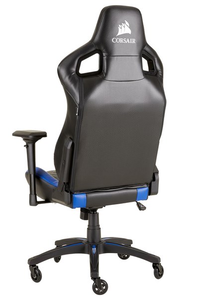 Corsair T1 2018 - spelstol, svart/bl&aring;