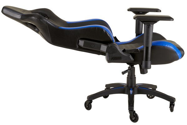 Corsair T1 2018 - spelstol, svart/bl&aring;