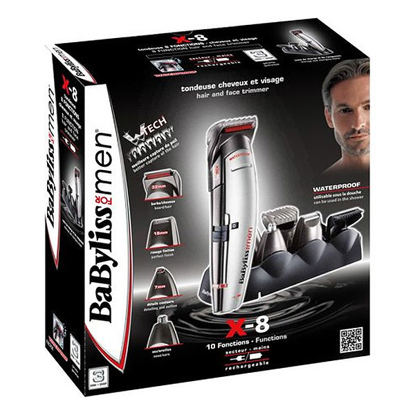 BaByliss E835E 8-in-1  vattent&aring;lig trimmer