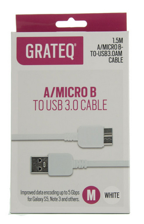 GRATEQ MICRO USB - USB C ADAPTERI 10CM