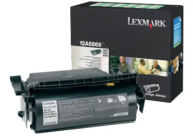 Lexmark 12A6869 High Yield toner cartridge, Black