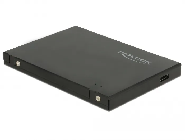 Delock External 2.5? Enclosure for M.2 NVMe PCIe SSD with USB 3.1 Gen 2 USB Type-C