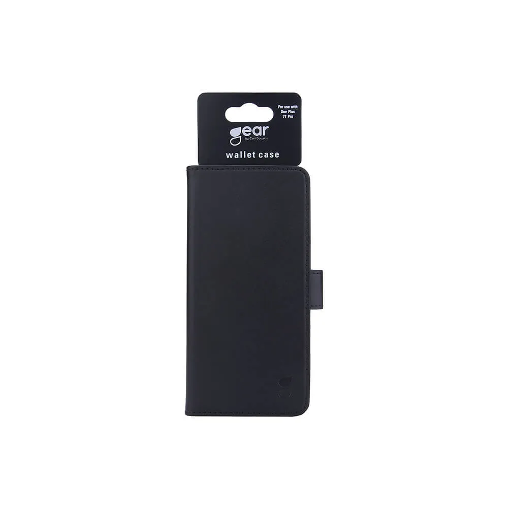 GEAR Wallet, OnePlus 7T Pro - pl&aring;nboksfodral, Svart
