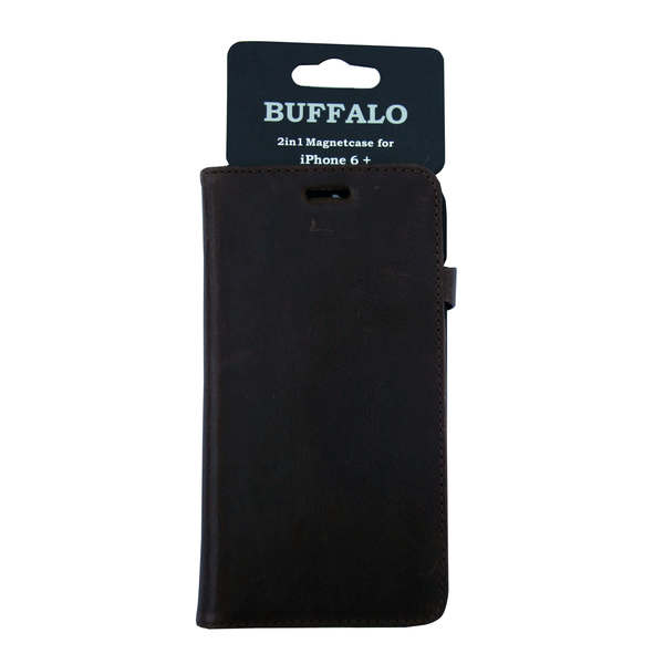 GEAR Buffalo, iPhone 6 Plus - Wallet Case, Brown