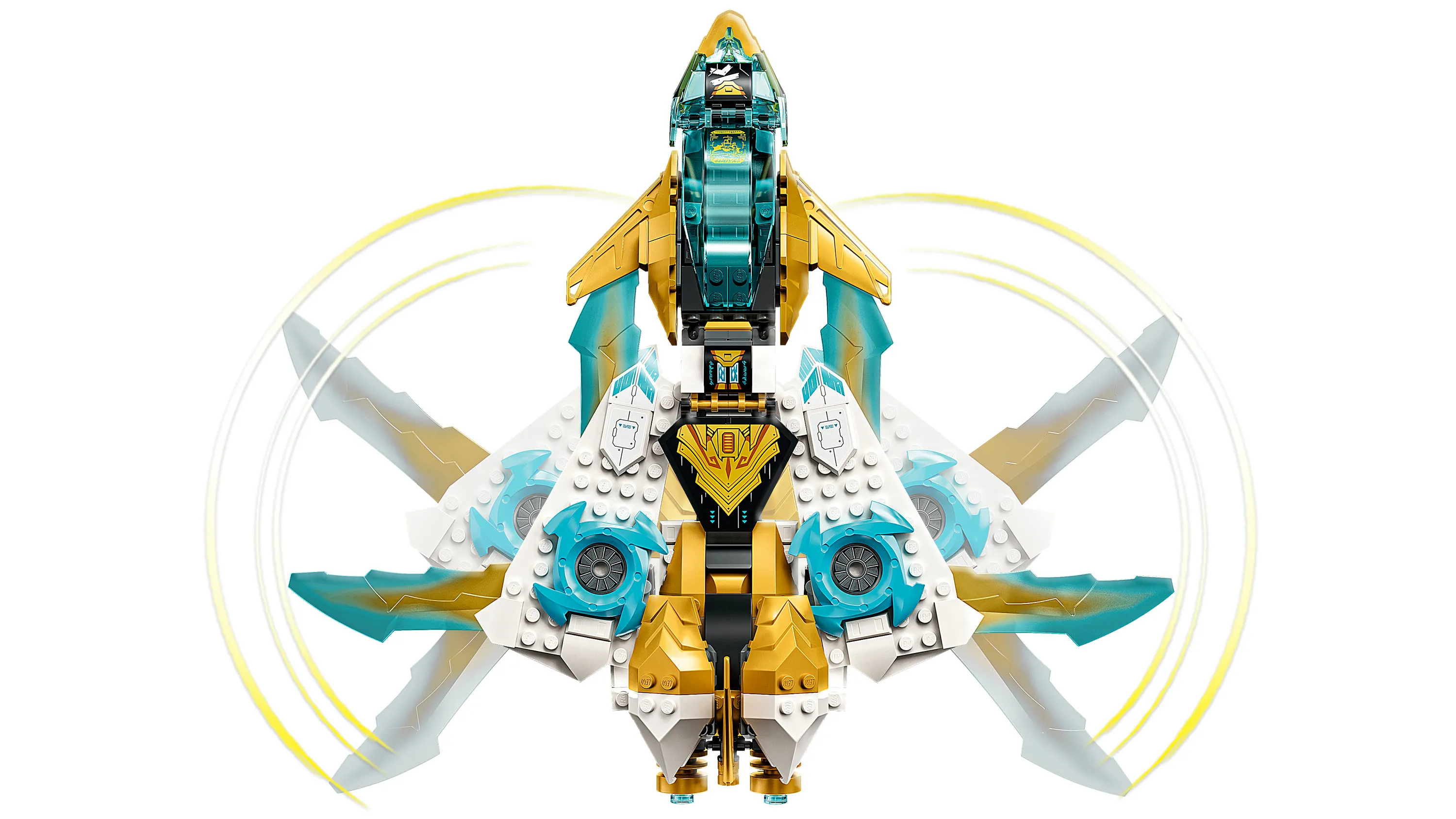 Lego Ninjago -Zanen kultainen lohik&auml;&auml;rmelentokone 71770