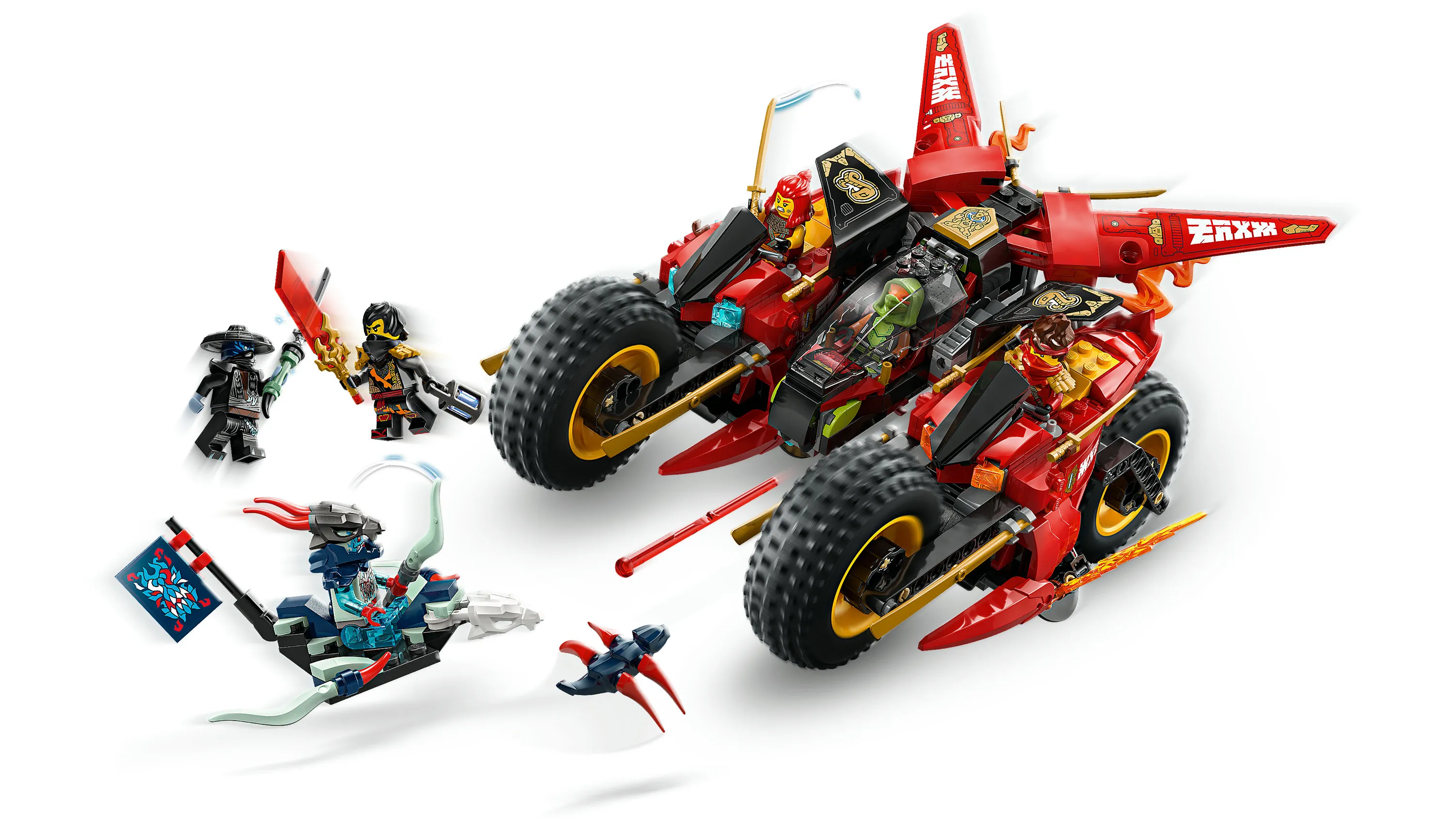 LEGO NINJAGO Ninjojen taisteluajoneuvo 71844