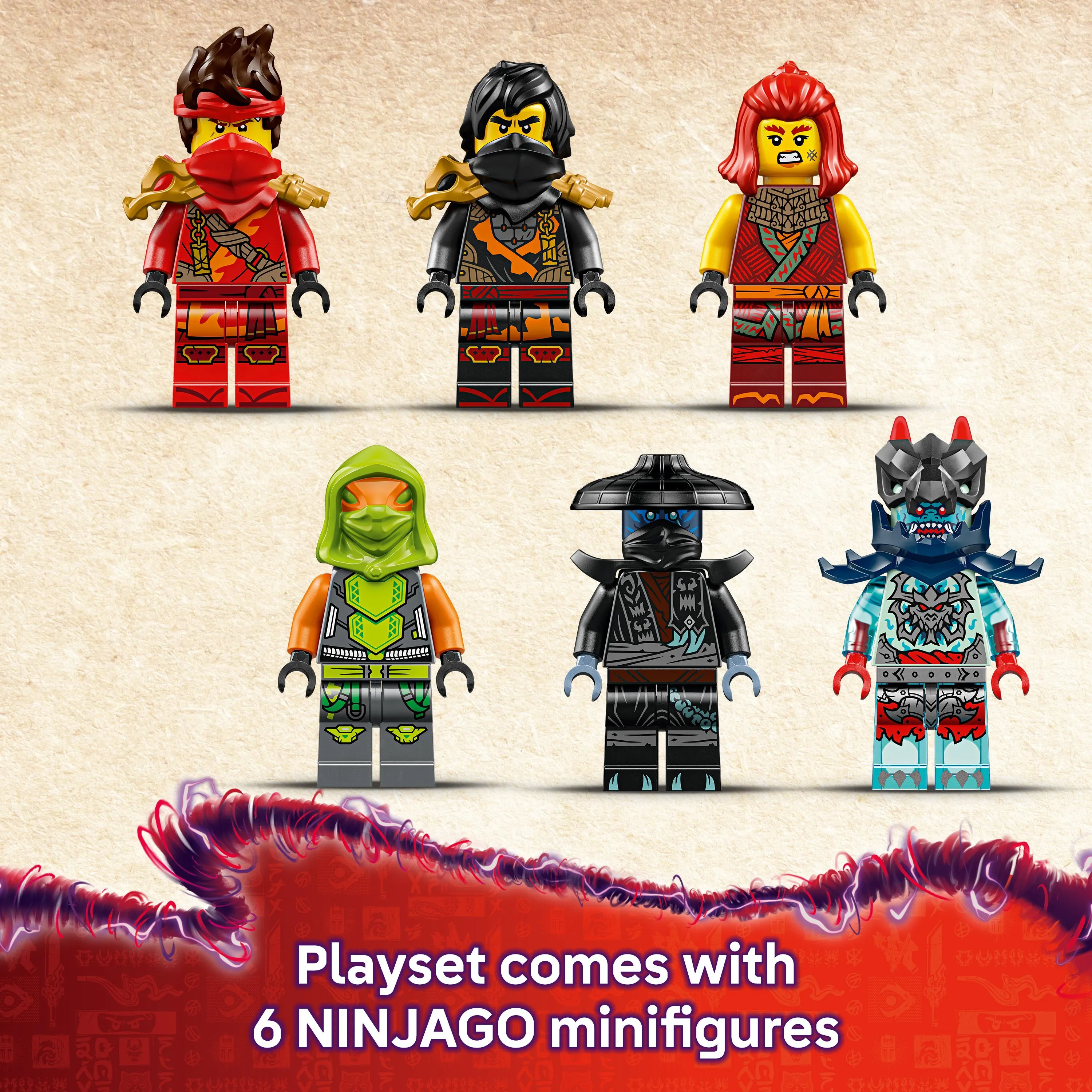 LEGO NINJAGO Ninjojen taisteluajoneuvo 71844