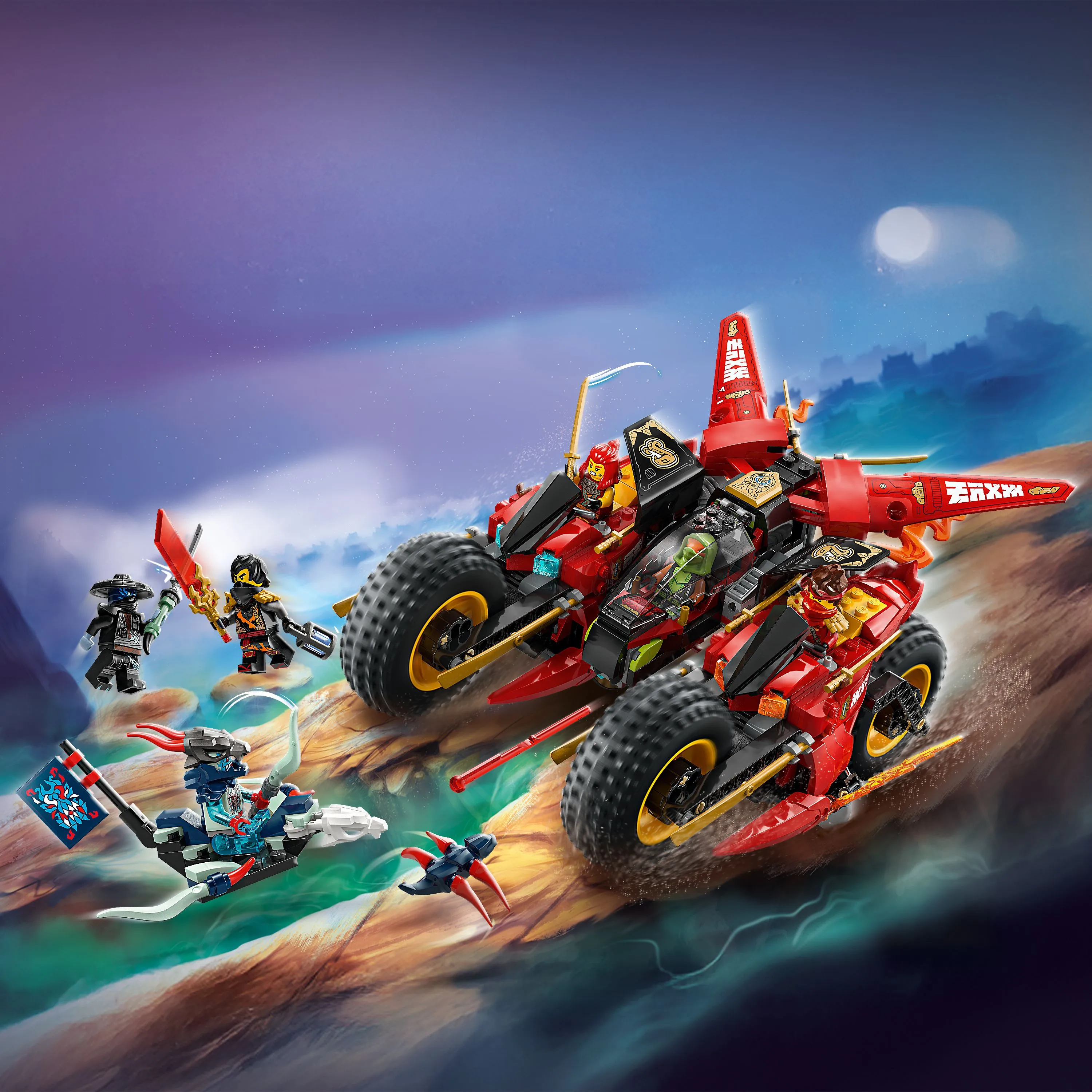 LEGO NINJAGO Ninjojen taisteluajoneuvo 71844