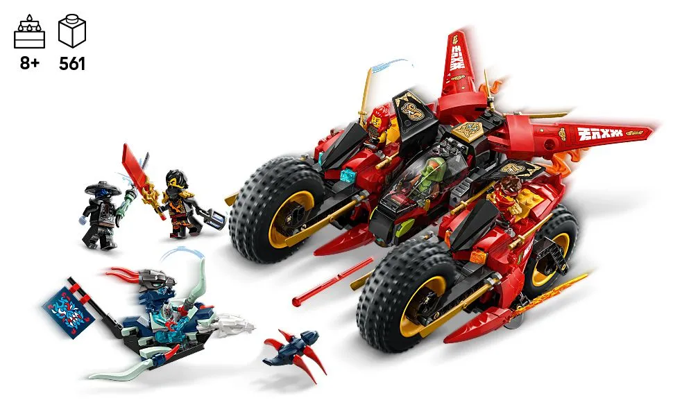LEGO NINJAGO Ninjojen taisteluajoneuvo 71844