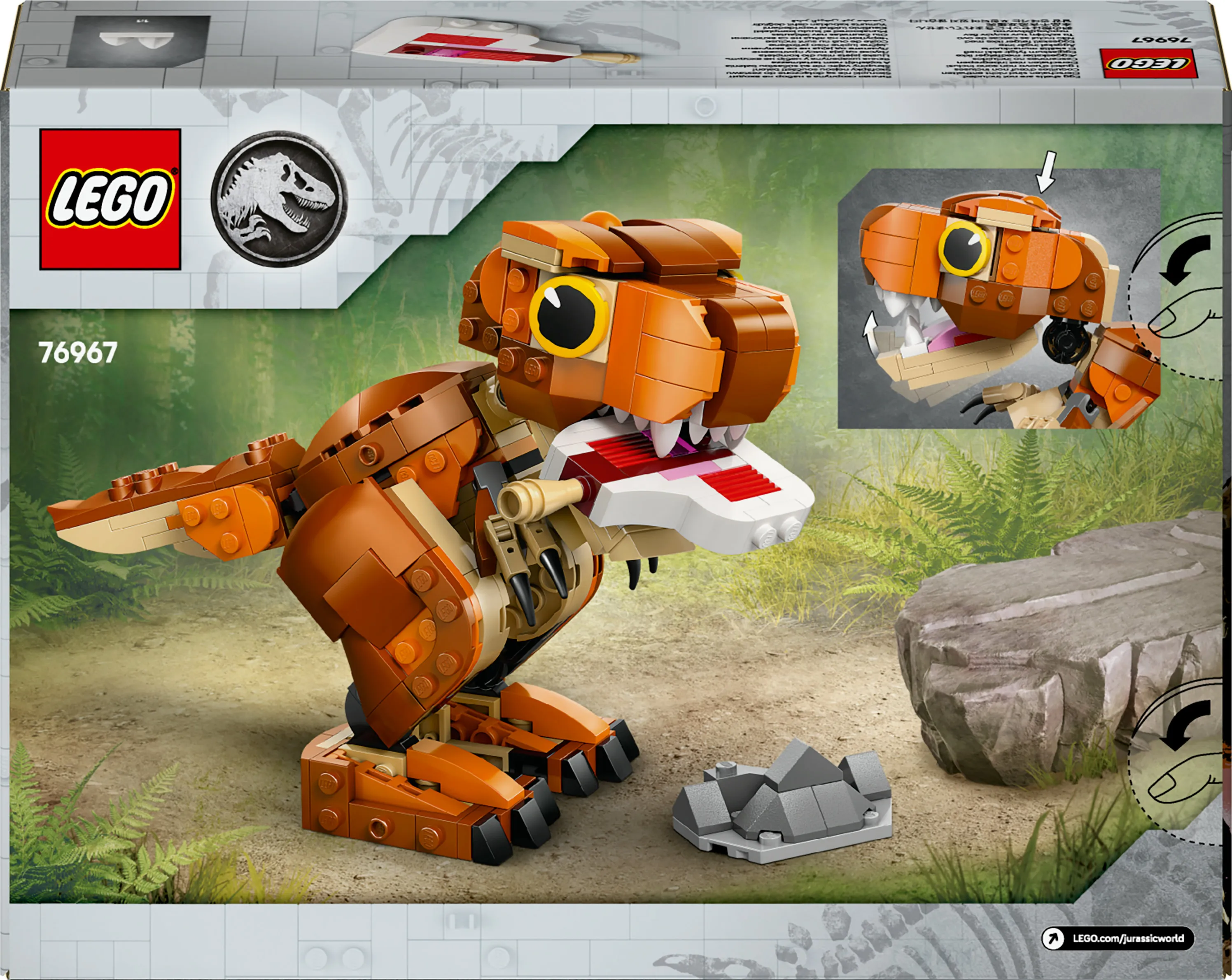 LEGO Jurassic World Pikku ahmatti: T. rex 76967
