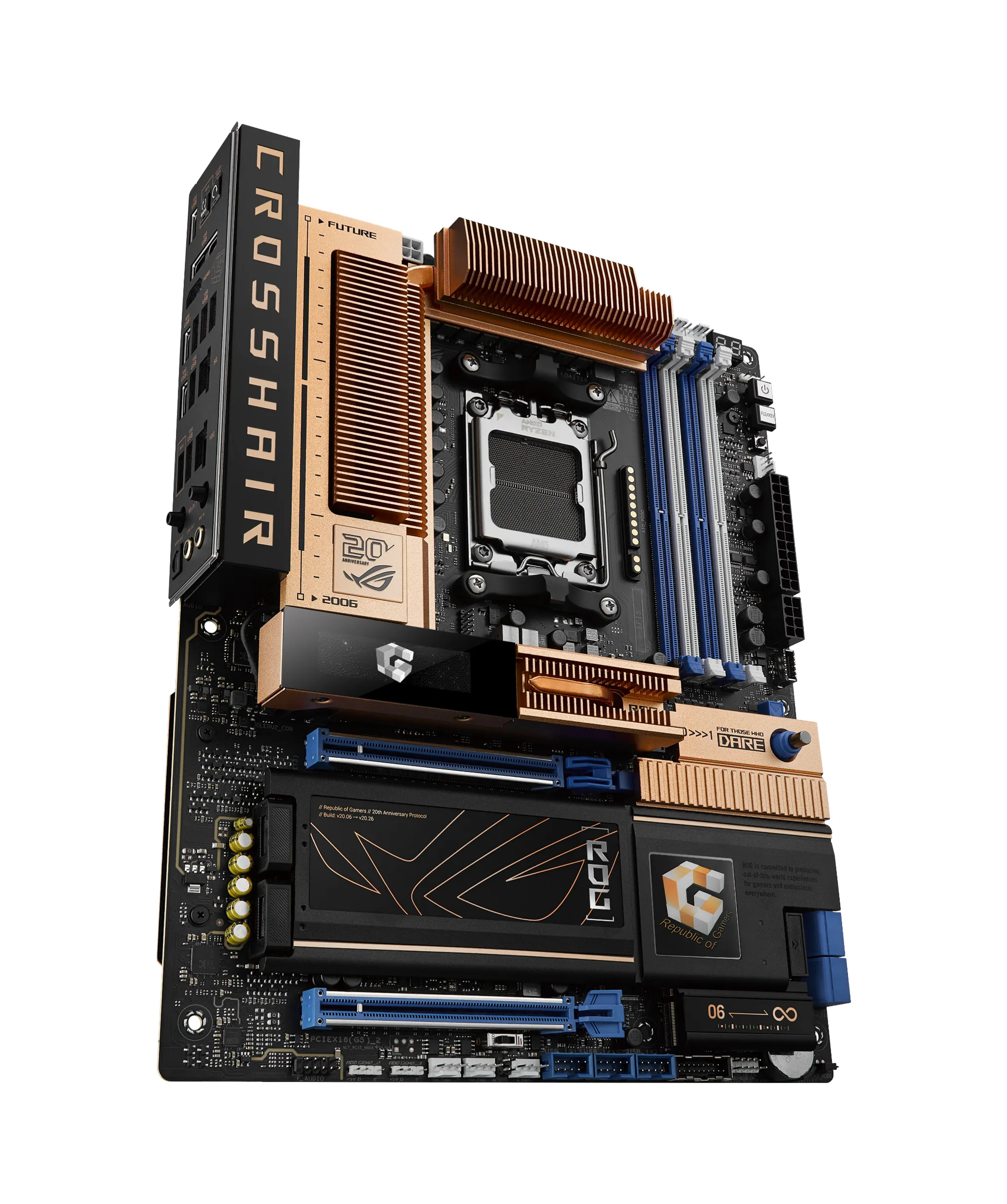Asus ROG Crosshair 2006 WiFi 7 AM5 ATX moderkort