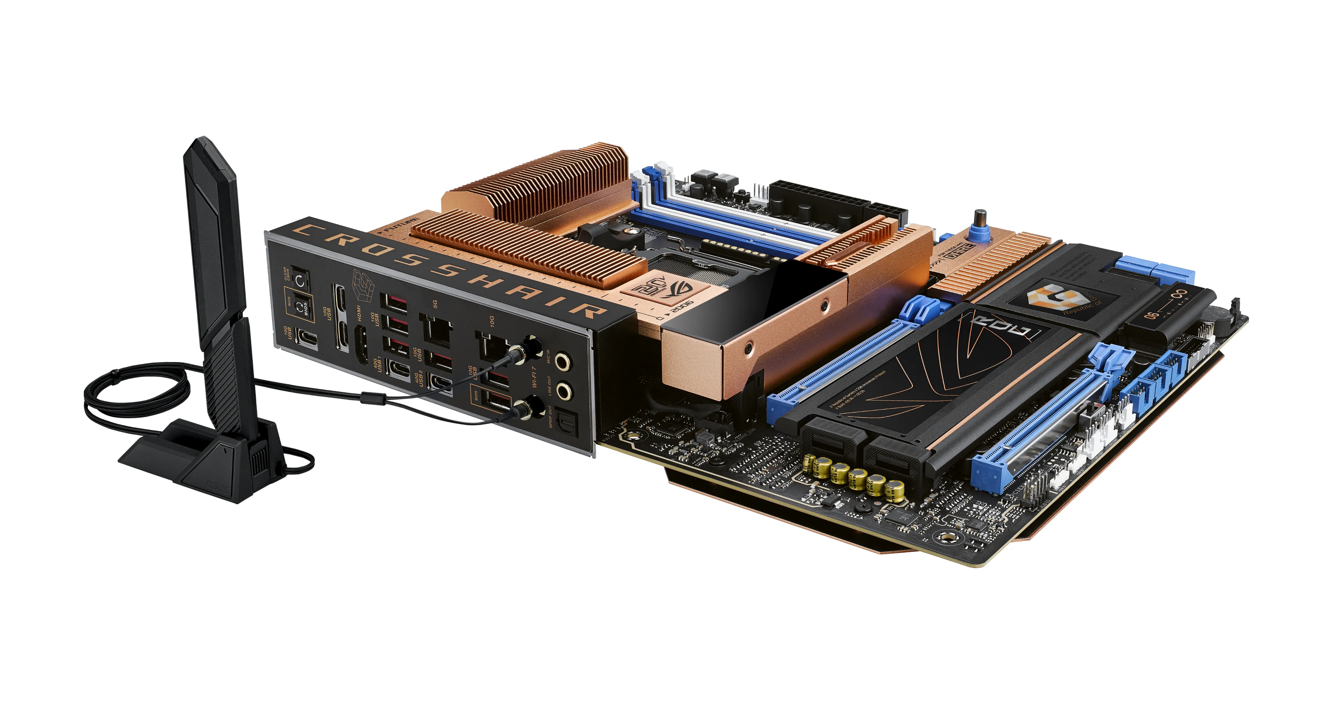Asus ROG Crosshair 2006 WiFi 7 AM5 ATX moderkort