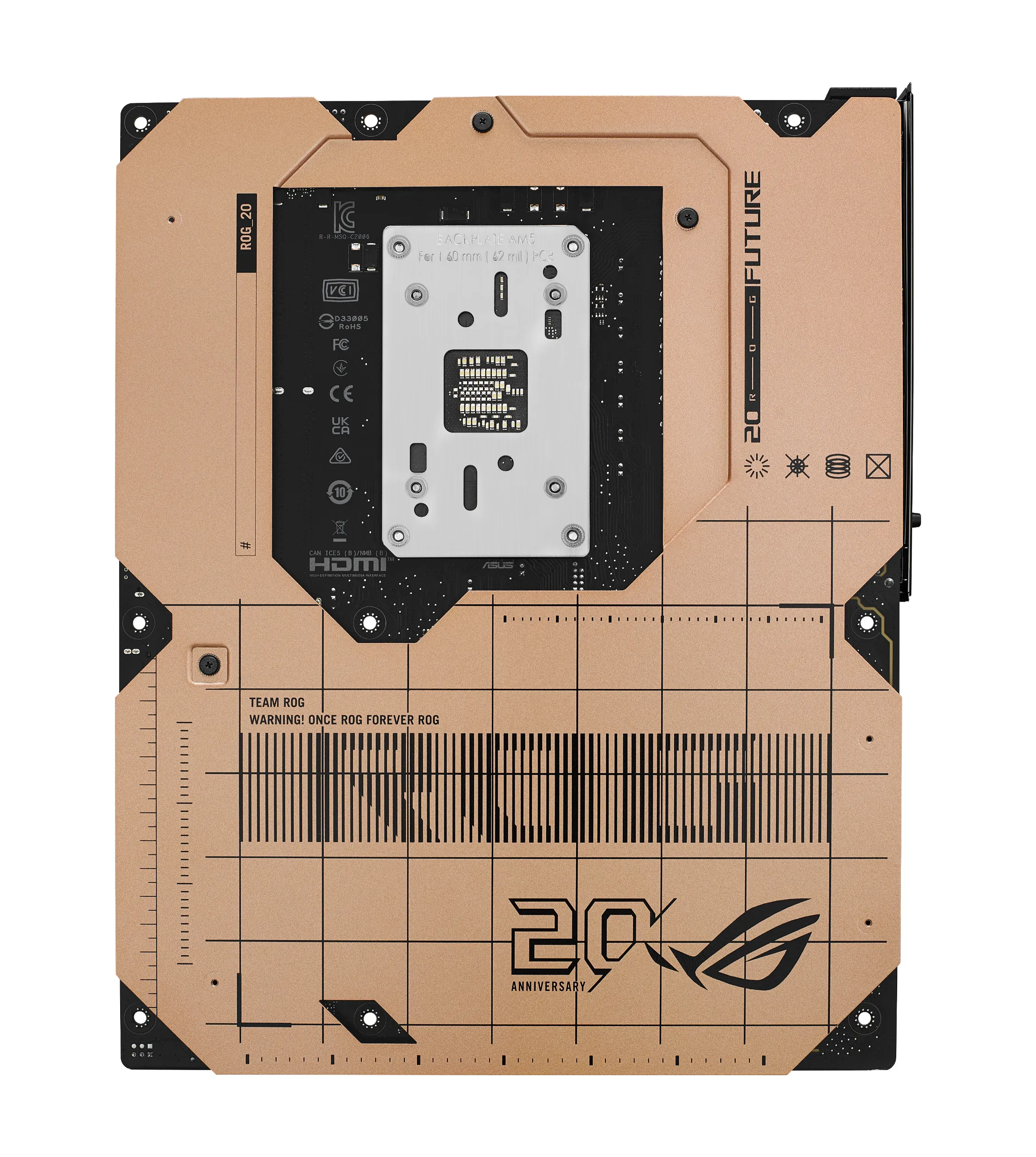 Asus ROG Crosshair 2006 WiFi 7 AM5 ATX moderkort