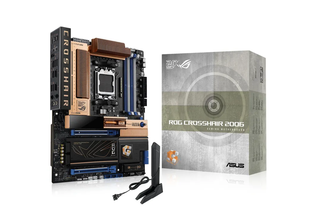 Asus ROG Crosshair 2006 WiFi 7 AM5 ATX moderkort