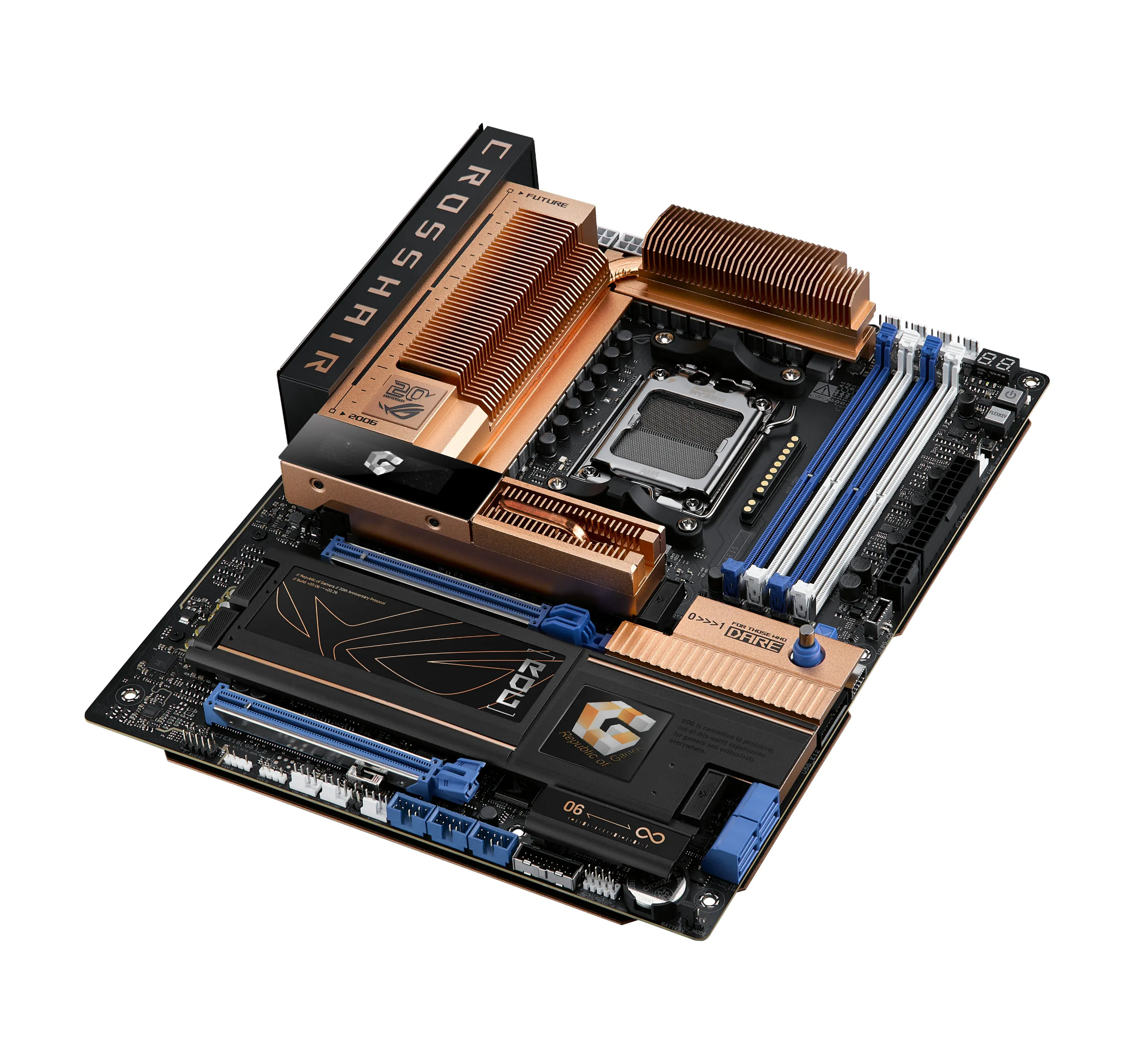 Asus ROG Crosshair 2006 WiFi 7 AM5 ATX moderkort
