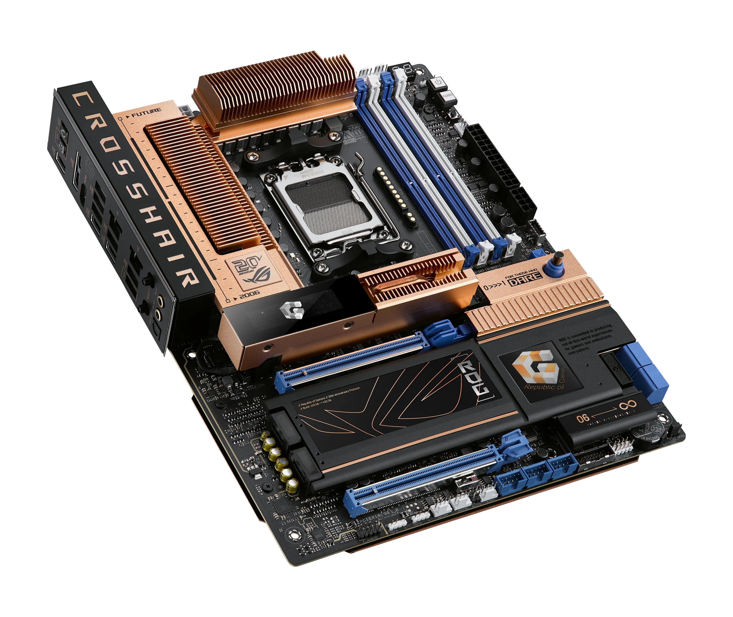 Asus ROG Crosshair 2006 WiFi 7 AM5 ATX moderkort