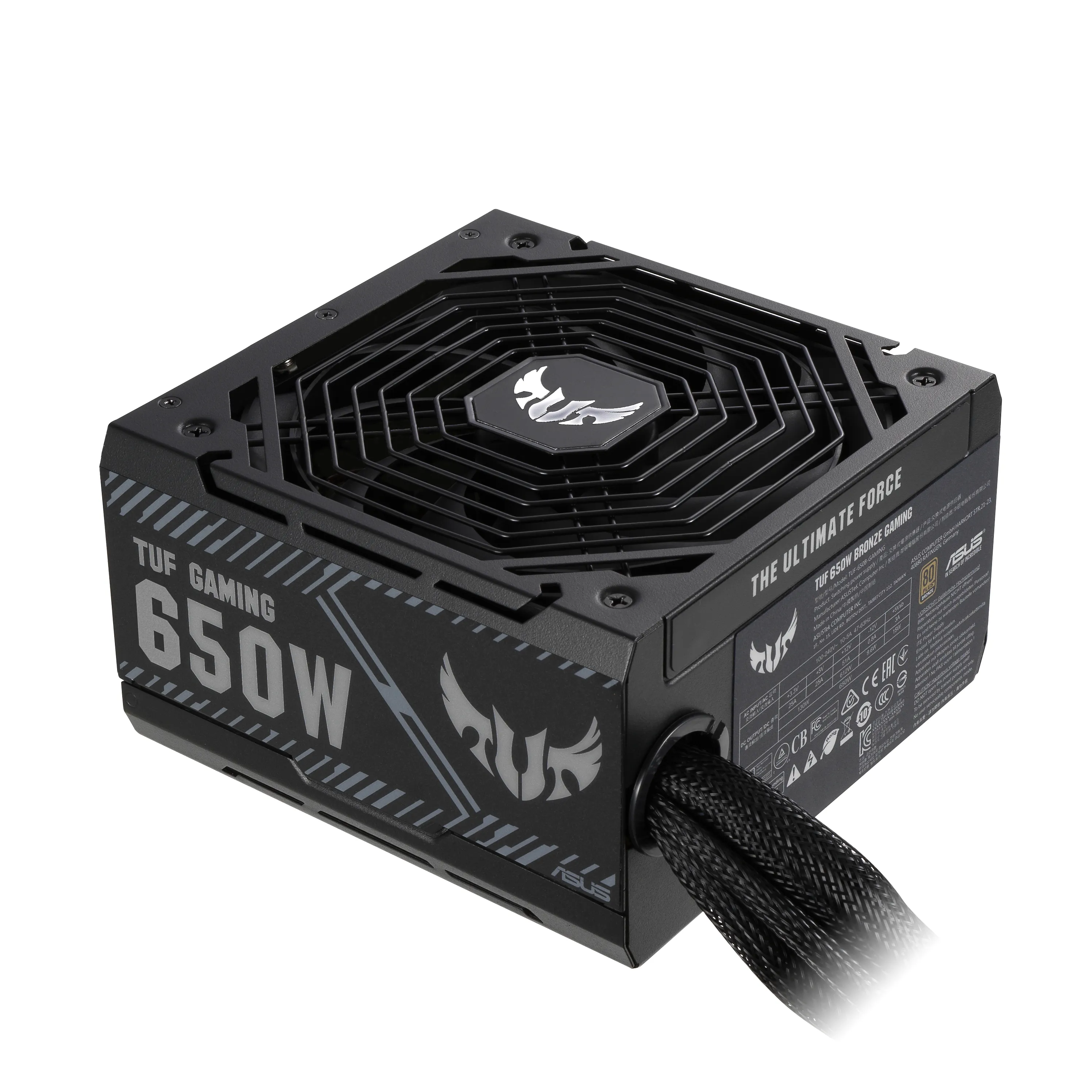 Asus TUF Gaming 650W -virtalähde, 80 Plus Bronze