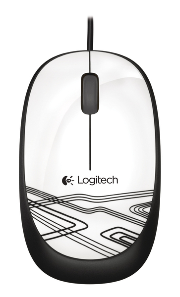 Logitech M105 - mouse, White